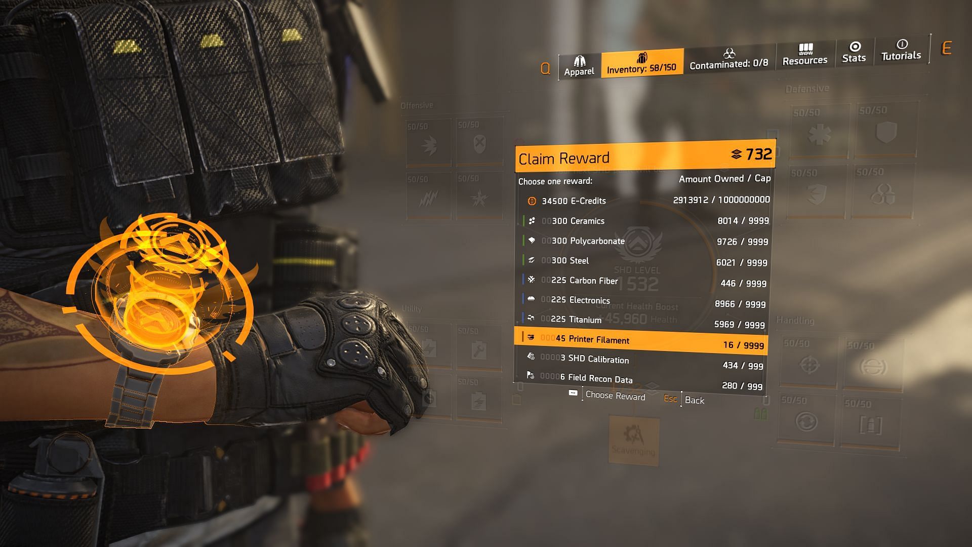 Scavenging points are now infinitely more useful than before (Image via Massive Entertainment)